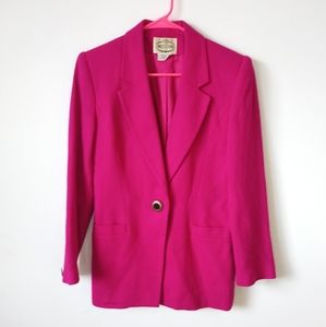 Wool magenta Blazer